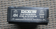 Load image into Gallery viewer, Box of Vintage Dixon Lumber Crayons 494
