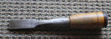 Load image into Gallery viewer, Vintage Buck Bros 7/8” Gouge Wood Chisel Cast Steel
