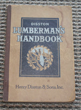 Load image into Gallery viewer, Original DISSTON Lumberman Handbook
