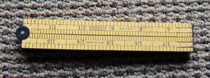 Vintage Stanley No.163 24" Folding Wood Ruler