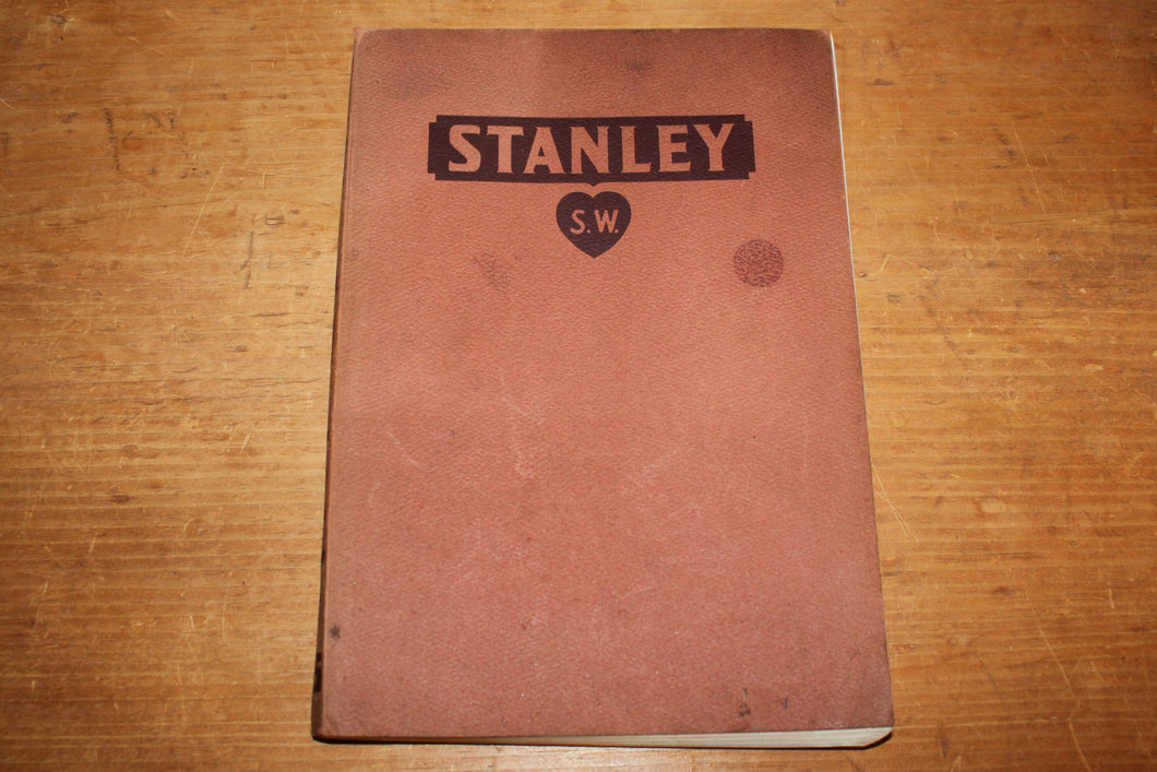 Original Stanley Hardware Catalog 15 1934 New Britain Conn