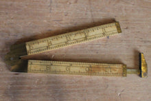 Load image into Gallery viewer, STANLEY NO. 36 1/2 SWEETHEART WARRANTED BOX WOOD CALIPER/RULE MADE IN U.S.A.
