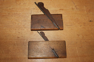 Two VINTAGE Small Concave Molding Planes