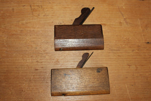 Two VINTAGE Small Concave Molding Planes