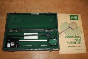 VINTAGE K & E (KEUFFEL &amp; ESSER) CO. COMPENSATING POLAR PLANIMETER 620005