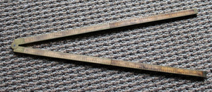 Vintage Stanley No.62 1/2 24" Folding Wood Ruler