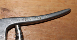 Vintage Temple Tac Co. Leather Hole Punch Tool