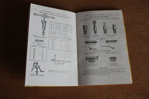 A.F. Brombacher & Co. - 1922 Catalogue No. 20 - Tools For Coopers & Gaugers