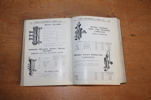 Geo. I Roberts Engineer's Supply Catalog Water, Steam, Gas Electric