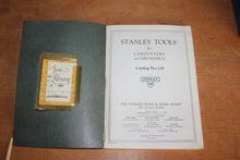 Load image into Gallery viewer, Stanley Rule &amp; Company Catalog No. 129 &amp; Carpenters &amp; Mechanics Tools - Reprint
