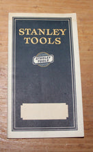 Load image into Gallery viewer, Original 1927 Stanley Tools Sweetheart Pocket Catalog - 6&quot; x 3.5&quot; - 55 pages
