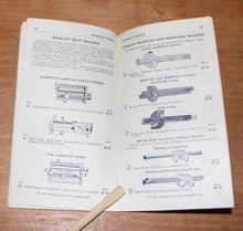 Load image into Gallery viewer, Original 1927 Stanley Tools Sweetheart Pocket Catalog - 6&quot; x 3.5&quot; - 55 pages
