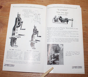 A GENERAL LINE CATALOG OF YANKEE TOOLS by the North Brothers Manufacturing Company, Philadelphia, Pennsylvania