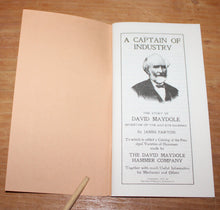 Load image into Gallery viewer, Reprint of 1909 Advertising Catalog Captain of Industry David Maydole &amp; Hammer Adz-e
