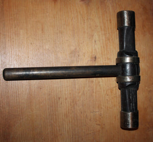 Antique Rare Shipwrights Caulking Mallet Ship Builder Hand Tool Wooden Hammer