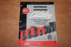 1941 NATIONAL RADIATOR COMPANY CATALOG 61 pages JOHNSTOWN Pa