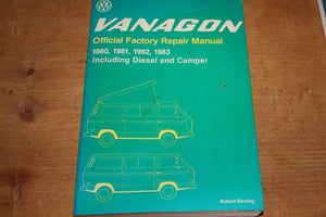 Volkswagen Vanagon Official Factory Repair Manual : 1980-1983, Including Diesel