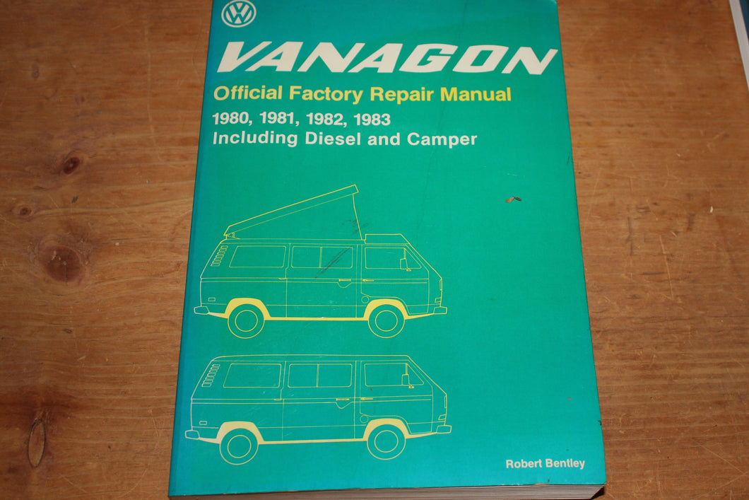 Volkswagen Vanagon Official Factory Repair Manual : 1980-1983, Including Diesel