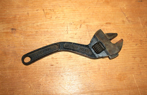 Vintage WESTCOTT No. 80 - 10 Inch S-Curved Adjustable Wrench, Keystone Mfg. Co., USA