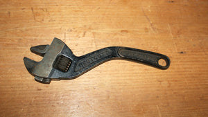 Vintage WESTCOTT No. 80 - 10 Inch S-Curved Adjustable Wrench, Keystone Mfg. Co., USA