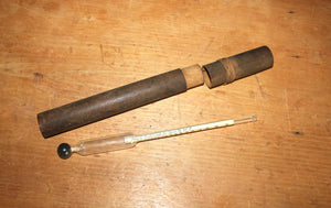 Vintage Hydrometer for Spirits with Tralles Scale for Alcohol