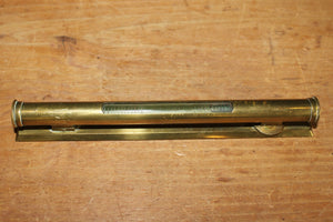 Attractive Antique Brass Engineer's Level 7 1/4 Inch Length