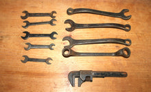 Load image into Gallery viewer, Lot of 10 Vintage/Antique Ford Script Logo Wrenches Tools

