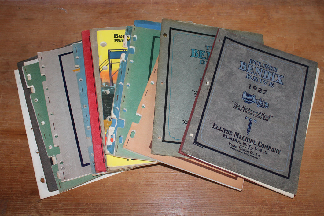 Lot of 14 Vintage Bendix Drive Catalogs