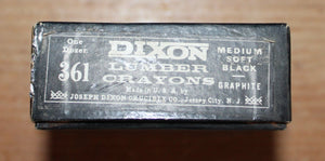 Box of Vintage Dixon Lumber Crayons 361