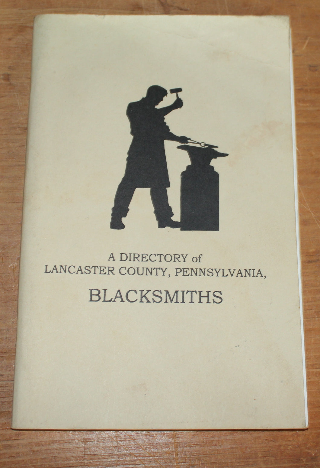 Directory of Blacksmiths of Lancaster County PA, hundreds listed by location