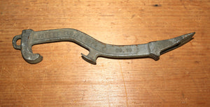 FIREMAN'S HYDRANT MULTI TOOL No. 10 MFG AKRON BRASS CO WOOSTER OHIO VINT.ORIG.