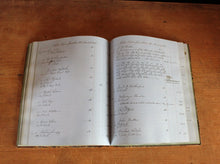 Load image into Gallery viewer, Civil War Era Handwritten Ledger Springfield and White River Junction, VT.
