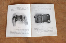Load image into Gallery viewer, Original Pathex Motion Picture Camera Instruction Book Manual

