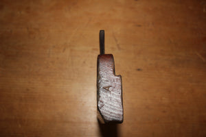 Antique Auburn Tool Co Wooden Hollow Molding Wood Plane No. 180 10 - ¾"x 9½"