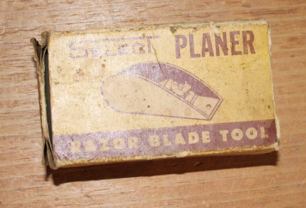 Vintage Select Planner Product Razor Blade Tool in Box & Instructions