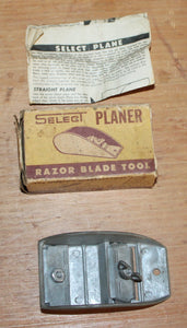 Vintage Select Planner Product Razor Blade Tool in Box & Instructions
