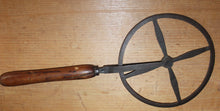 Load image into Gallery viewer, Antique Cooper/Wheelright Wheel Measuring Tool - Blacksmith Hand forged Traveler
