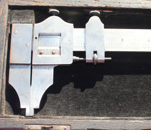 Starrett No. 122 Vernier Caliper Gauge 12-inch Vintage