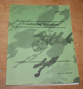 COMBATING TERRORISM FMFM 7-14 US Marine Corps Handbook