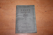 Load image into Gallery viewer, 1931 Essex Super Six Instruction Manual
