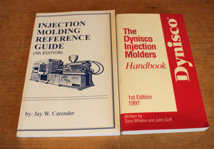 Two Injection Molders Reference Guides/Handbooks