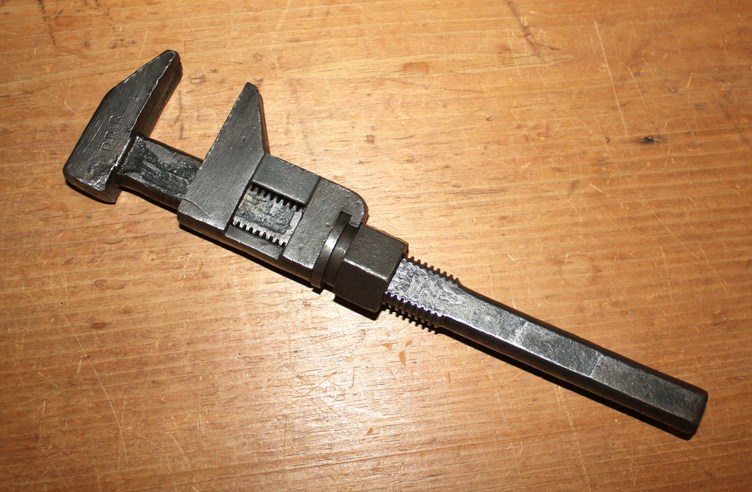 Antique Monkey Wrench Stamped PRR For Railroad Work
