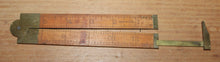 Load image into Gallery viewer, Vintage Stanley Boxwood Rulers With Caliper - 36 ½ L
