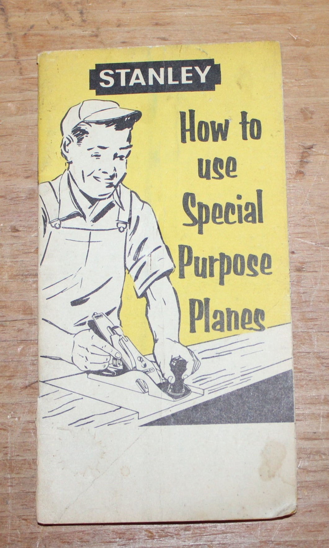 How to Use Special Purpose Planes by Stanley ca. 1957 Vintage Tool Booklet