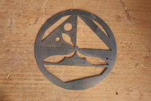 Load image into Gallery viewer, Vintage The Polygraph Co. Brass Drafting Design Template
