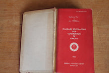 Load image into Gallery viewer, Standard Specifications for Construction of Airports Office Of Airports 1959
