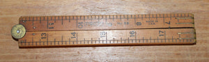 Marked Vintage Stanley No 68 Clean four fold folding rule