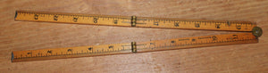 Marked Vintage Stanley No 68 Clean four fold folding rule