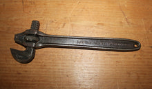 Load image into Gallery viewer, VINTAGE GREENFIELD 10” LITTLE GIANT REVERSIBLE PIPE WRENCH PATented FEB 4 1913
