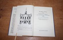Load image into Gallery viewer, The Carpenters' Company Of The City and County Of Philadelphia 1786 Rule Book
